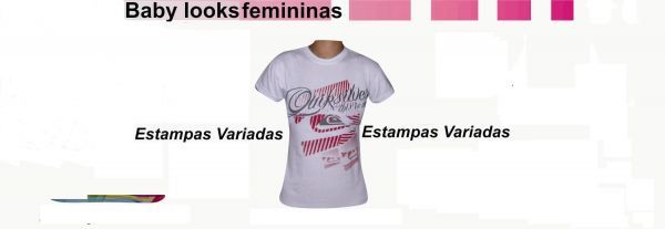 Baby look feminina marcas famosas